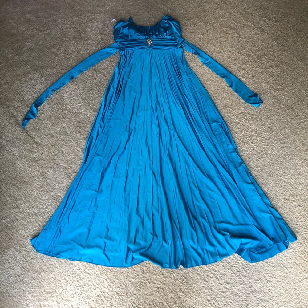Ocean blue dress